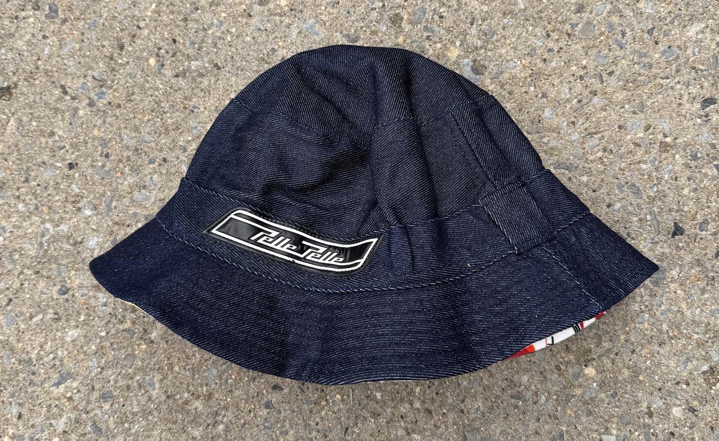 Vintage Pelle Pelle White Reversible Bucket Hat NWT — RootsBK